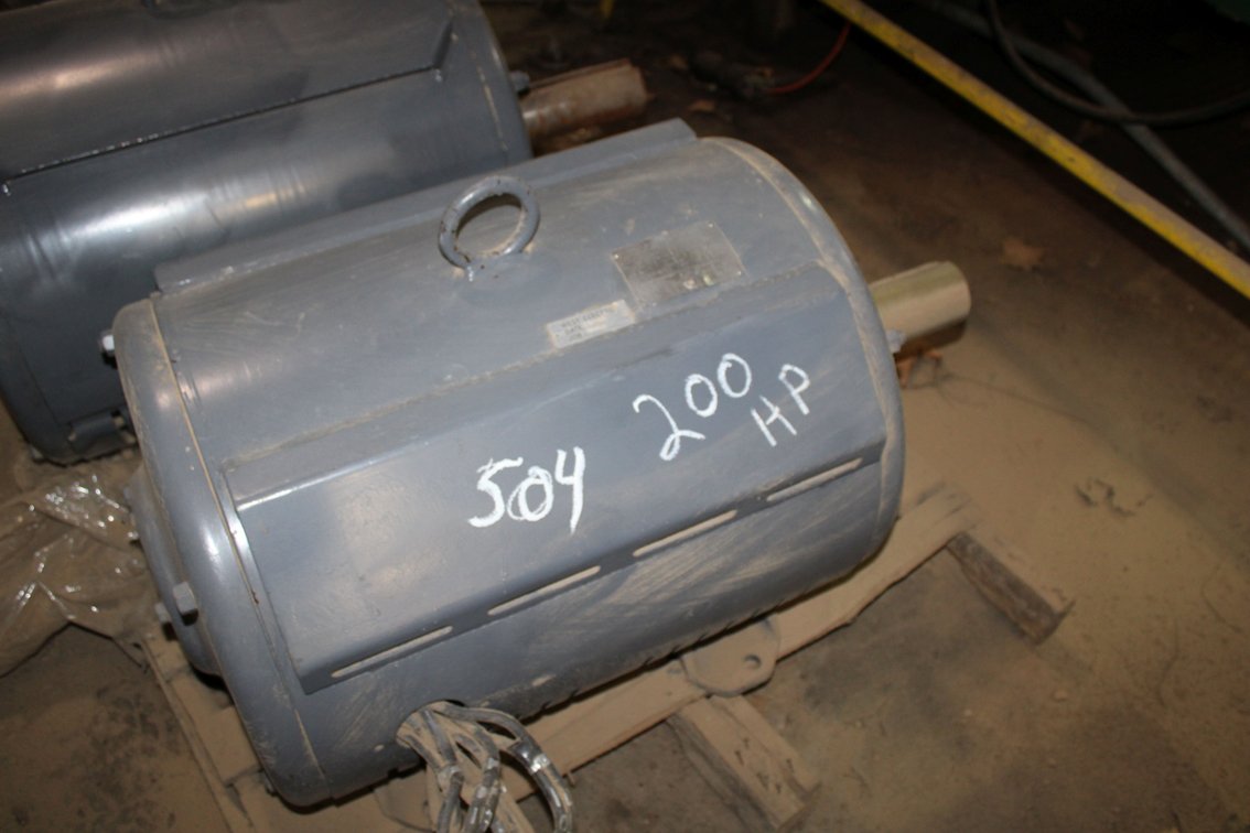 200 HP Electric Motor 1775 RPM