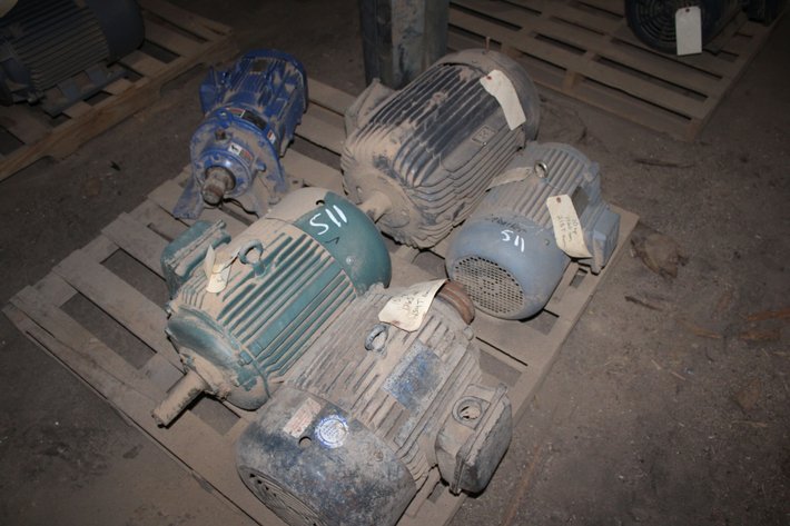 Image for Pallet of Electric Motors