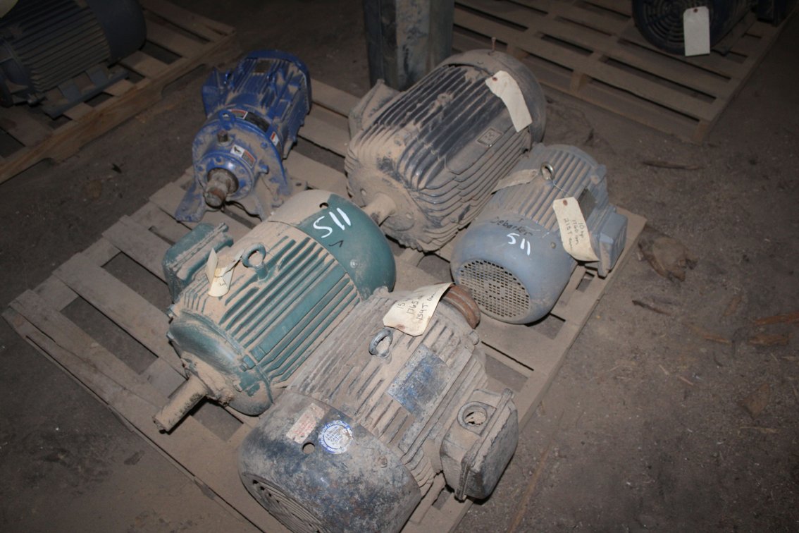 Pallet of Electric Motors