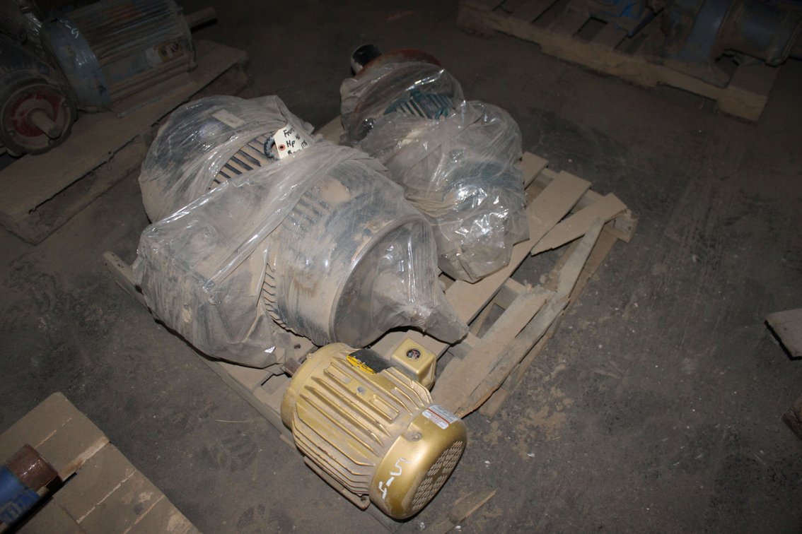 Pallet of Electric Motors 