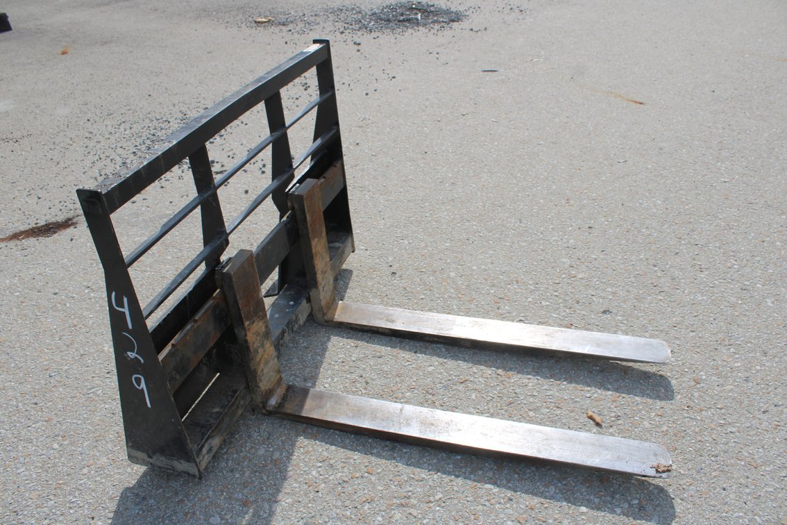 48" skid steer forks