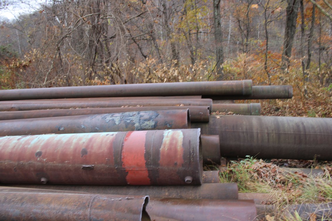 Lots of Steel Pipe