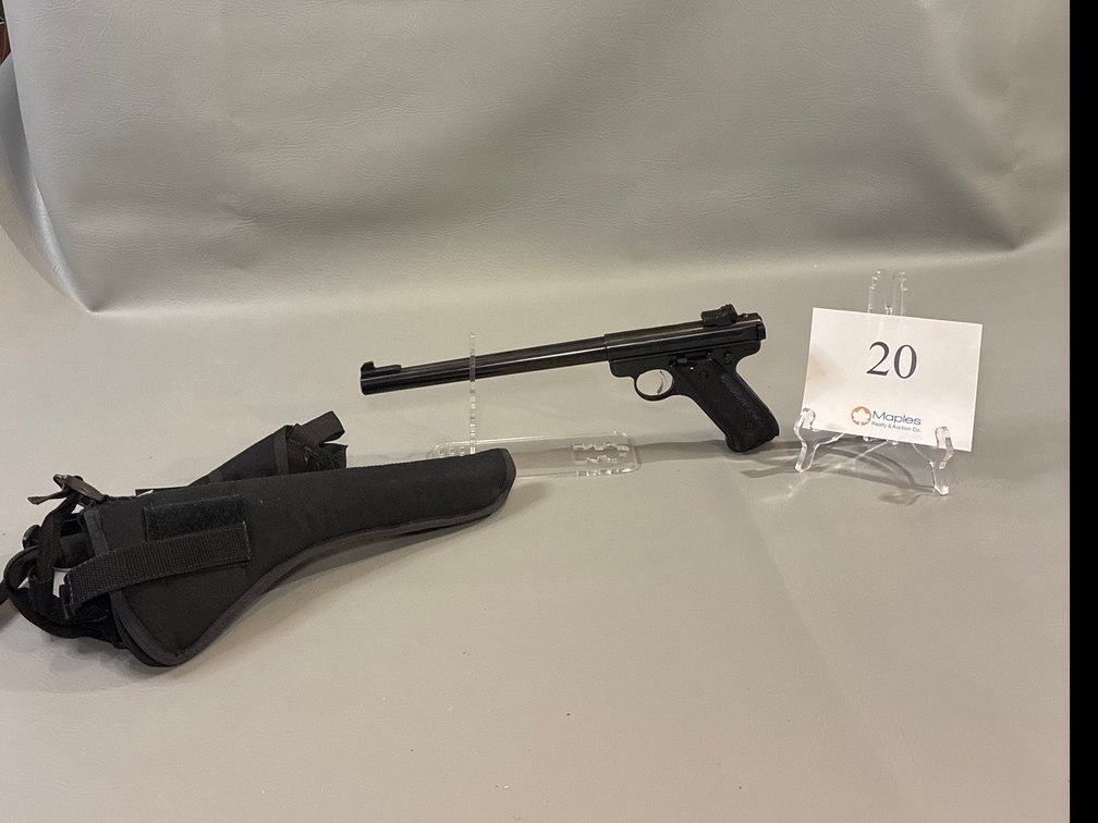 Ruger .22 LR Mark 2 Target with Holster 