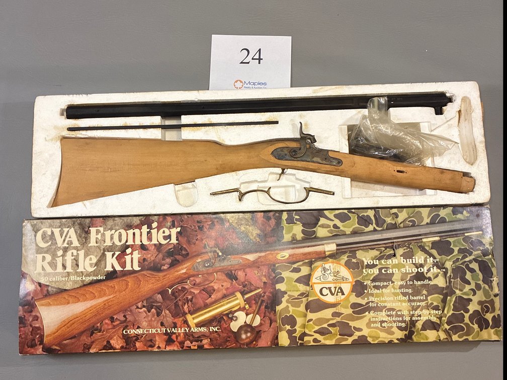CVA Frontier Rifle Kit .50 Caliber/Blackpowder 