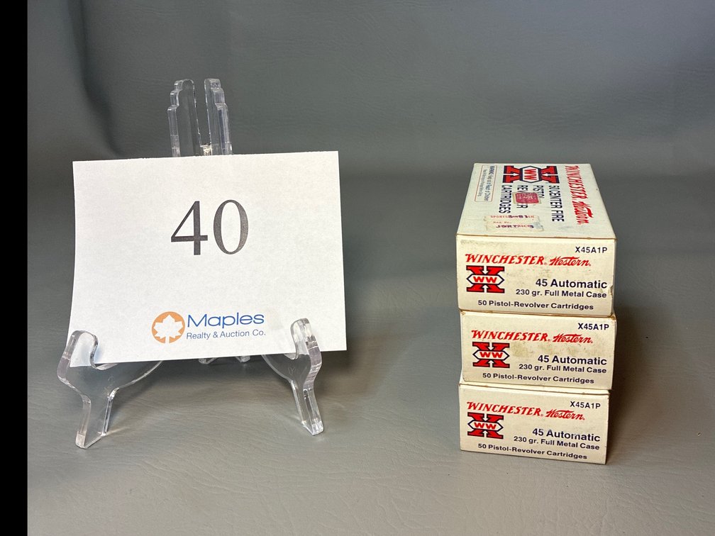 150 Rounds 45 Auto 230 Grain 