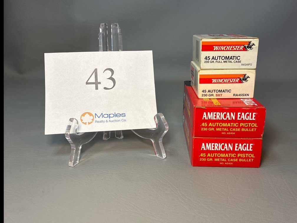 140 Rounds 45 Auto 230 Grain 