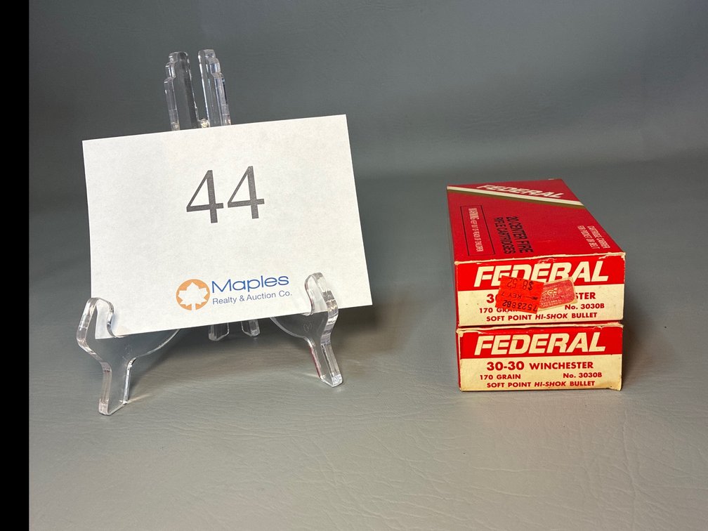 40 Rounds 30-30 Win 170 Grain 