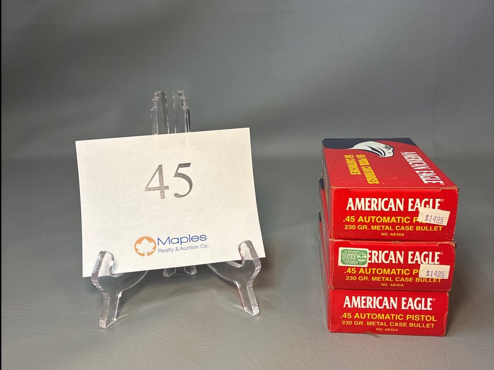 150 Rounds 45 Auto 230 Grain 