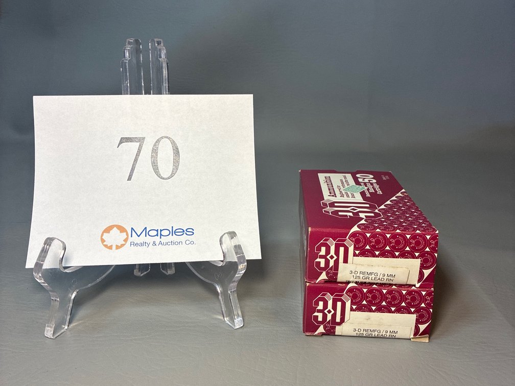100 Rounds 9mm 125 Grain 
