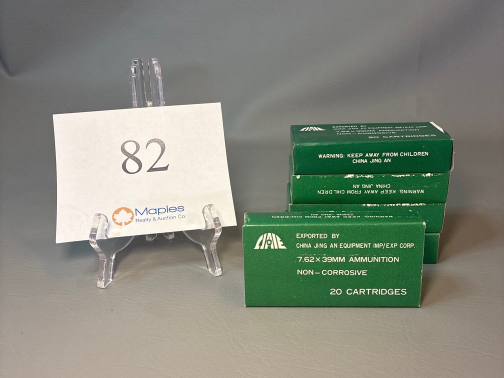 7.62x39 Non-Corrosive 100 Rounds 