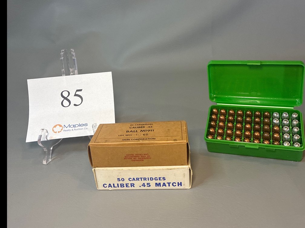 150 Rounds 45 Cal 