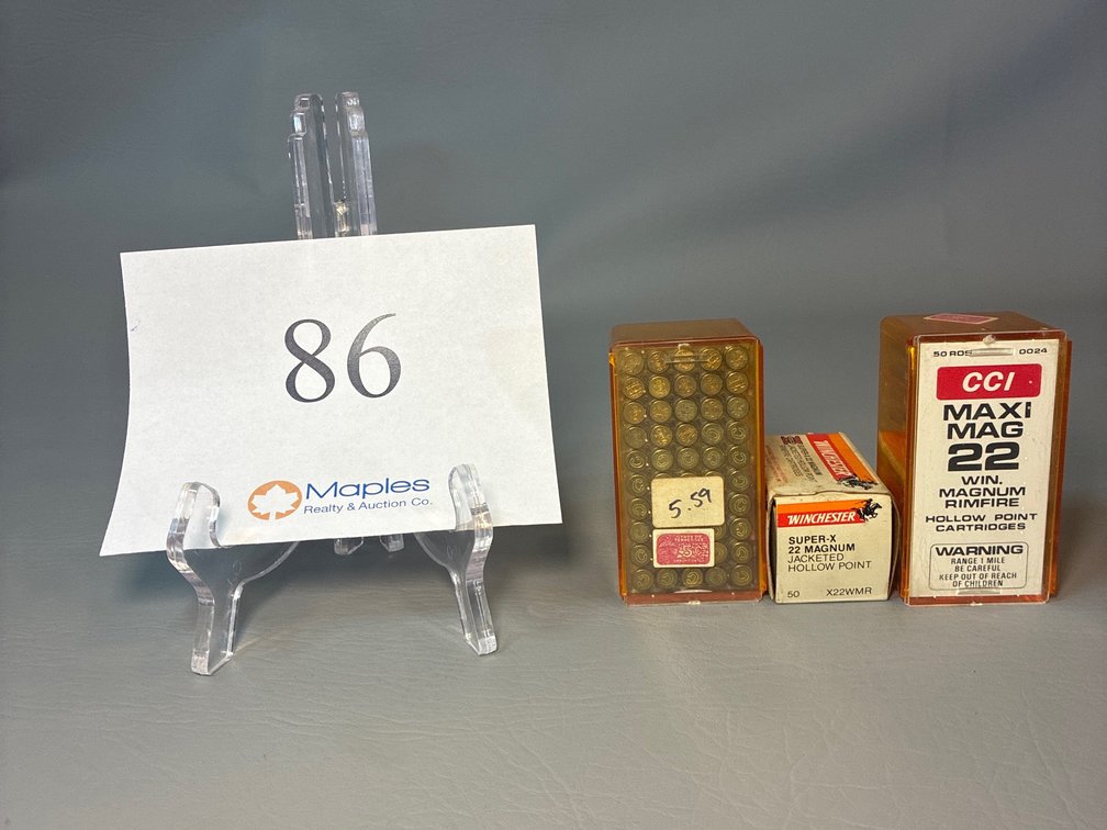 150 Rounds 22 Magnum 