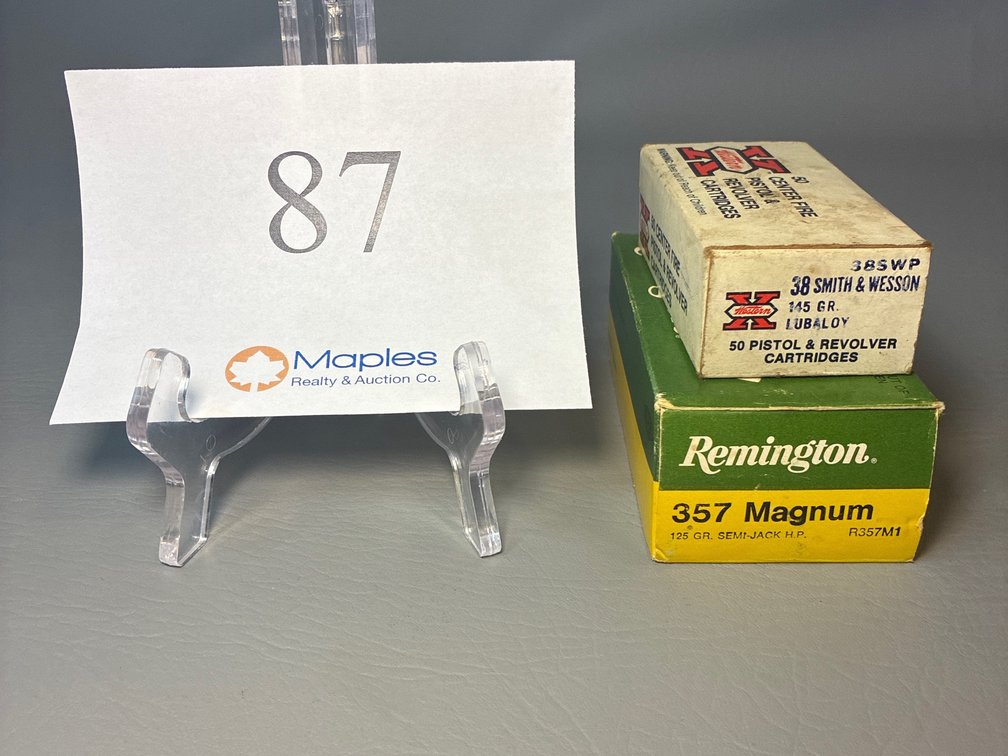 50 Rounds 357 Magnum, 25 Rounds 38 S&W