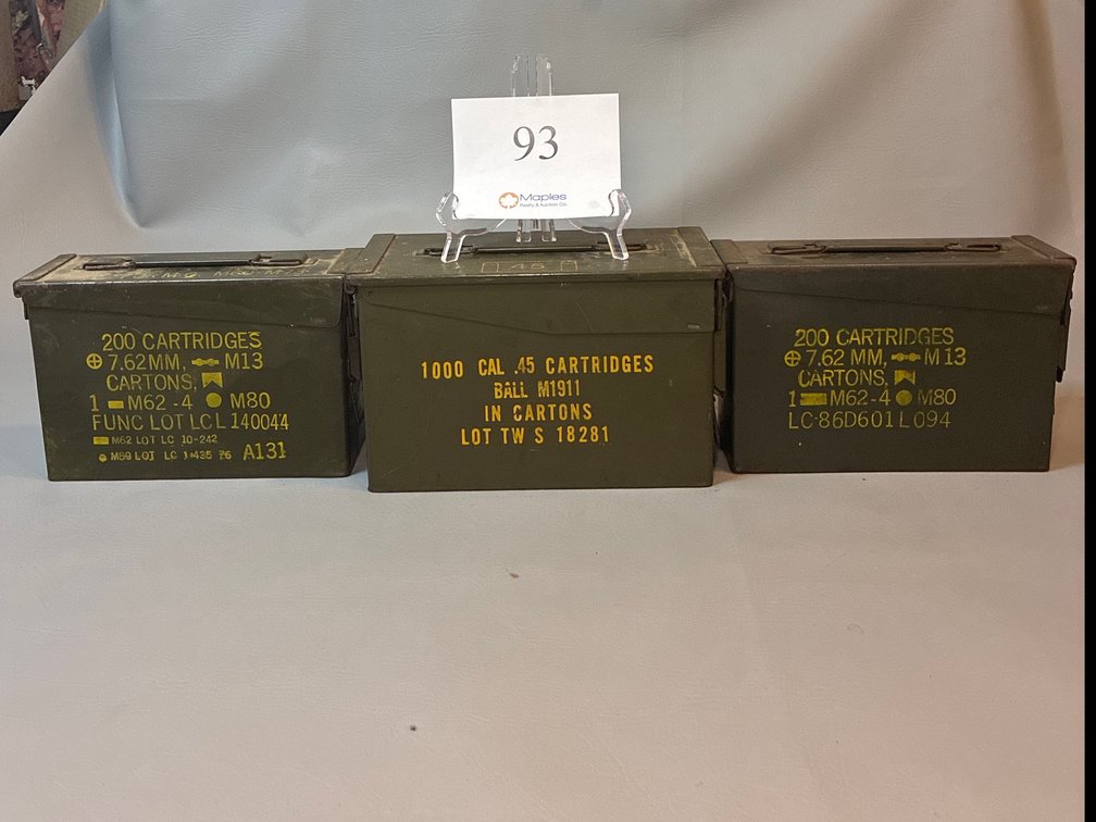 Ammo Cans 3x 