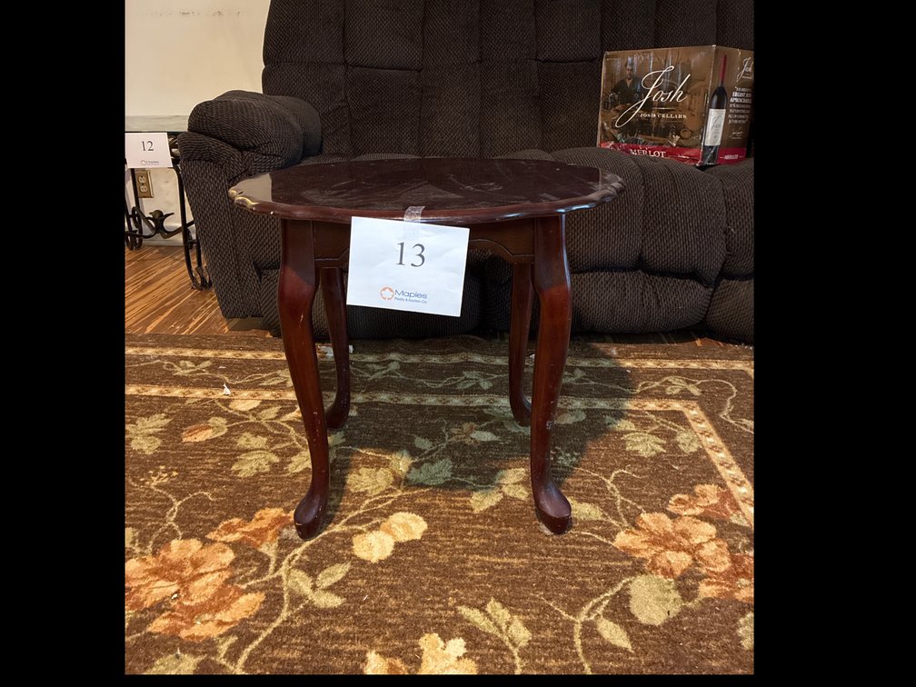 Wooden Side Table 24x22x21