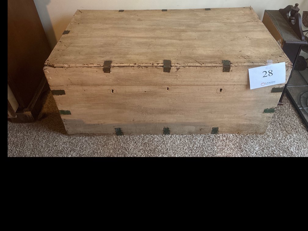 Decorative Chest with Contents