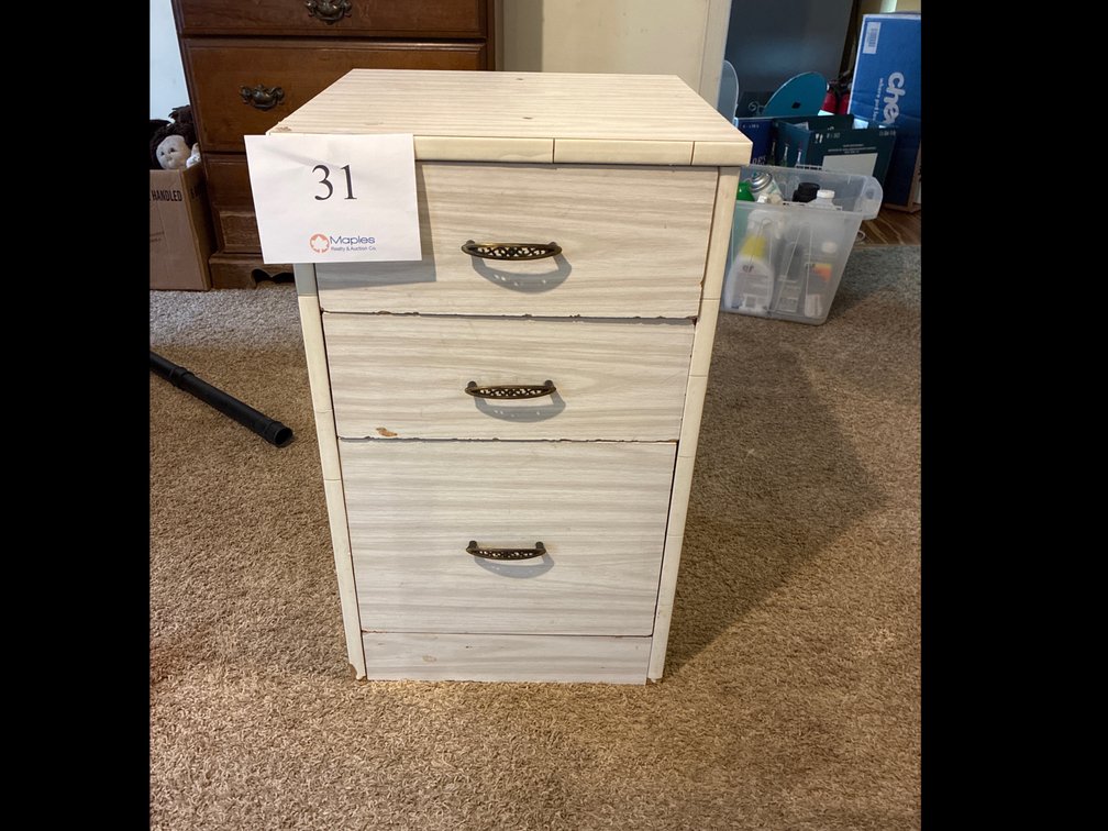 Wicker Cabinet 16x15x27