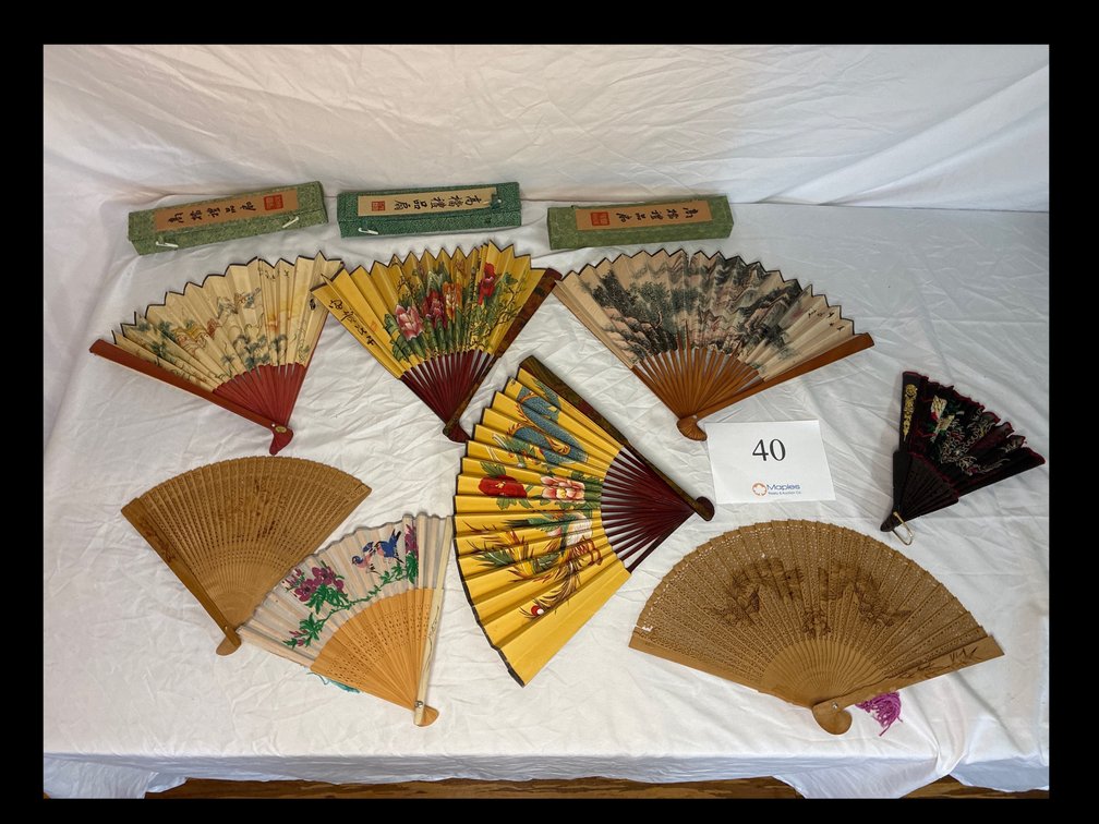 Oriental Folding Fans