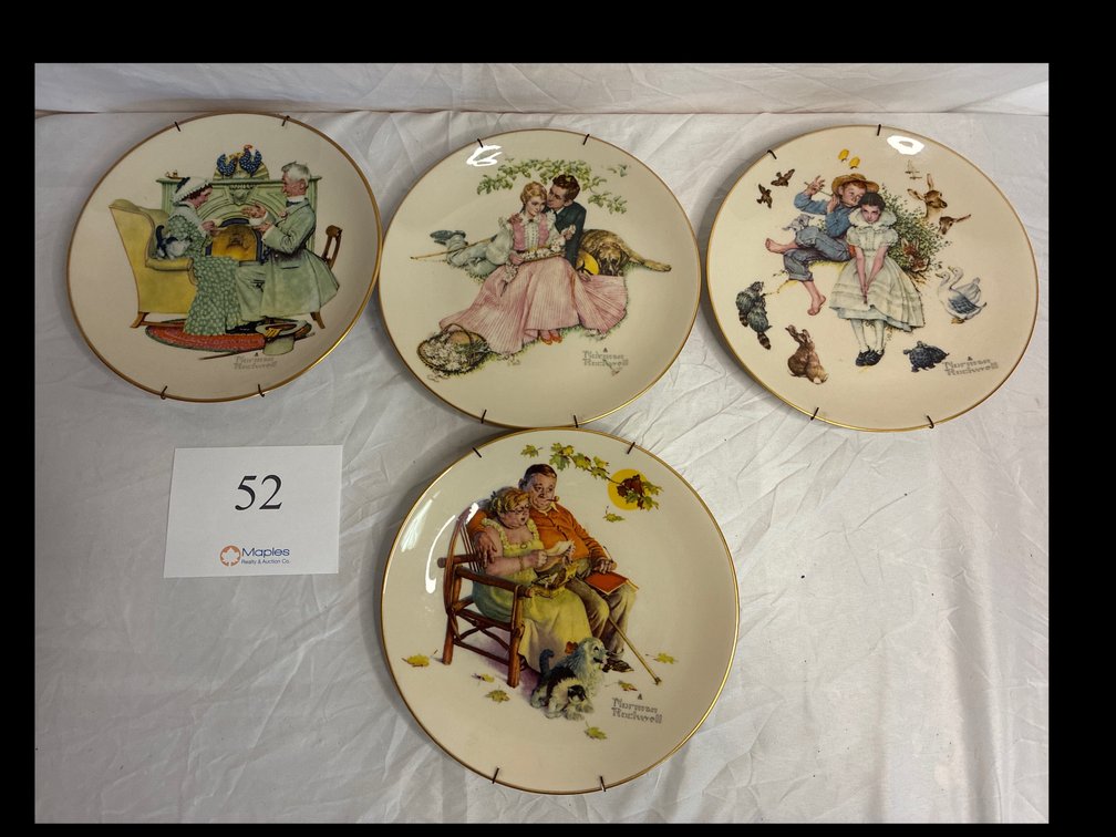 Norman Rockwell Plates