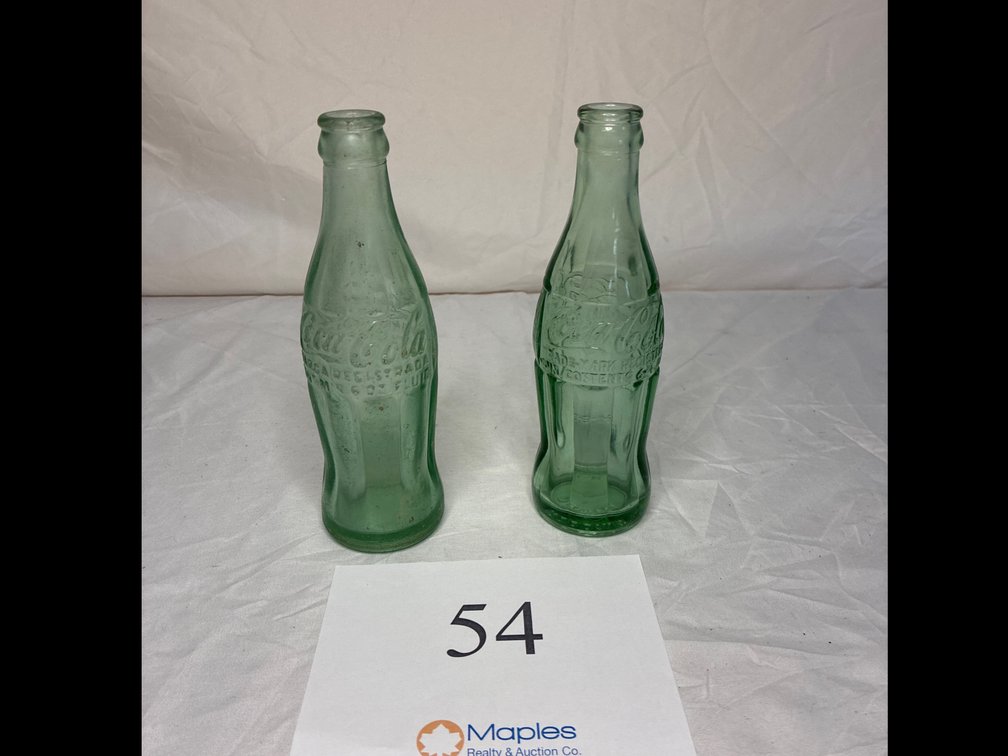 Old School Glass Coke Bottles