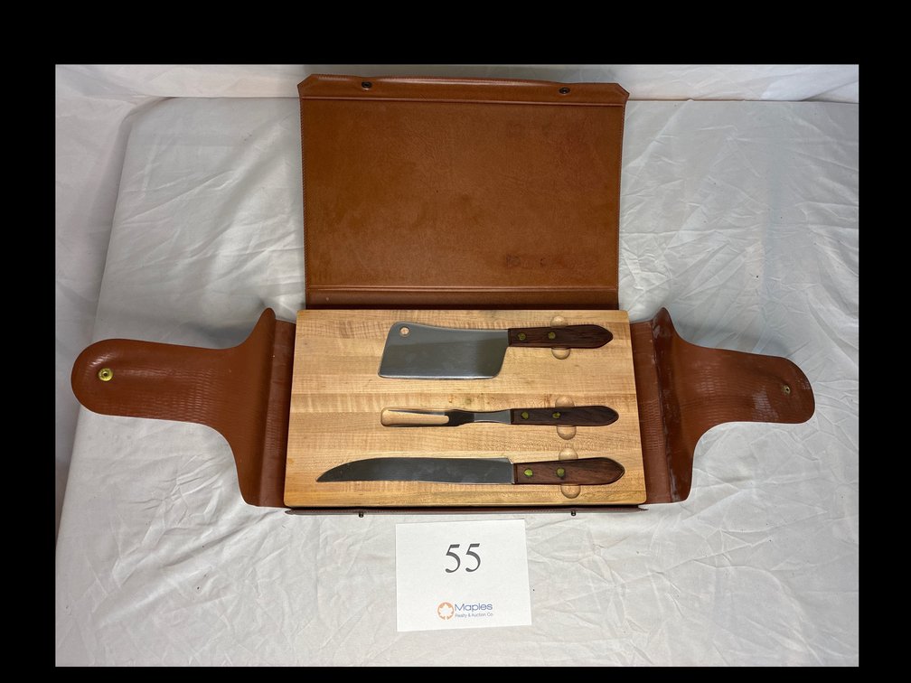 Chrome Plated Knife Set