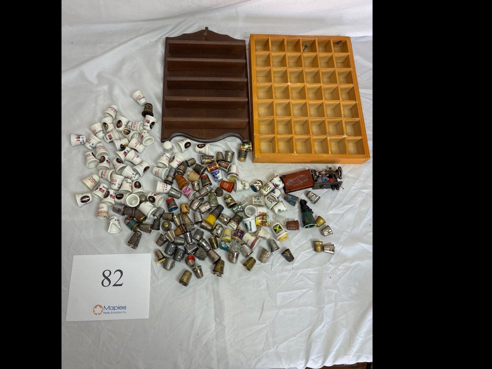 Collectible Thimbles, Presidents, Asian Culture