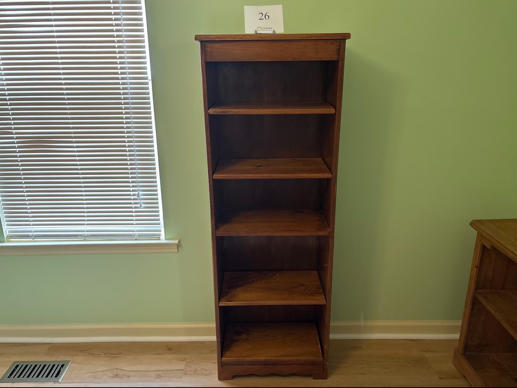WOOD BOOK SHELF