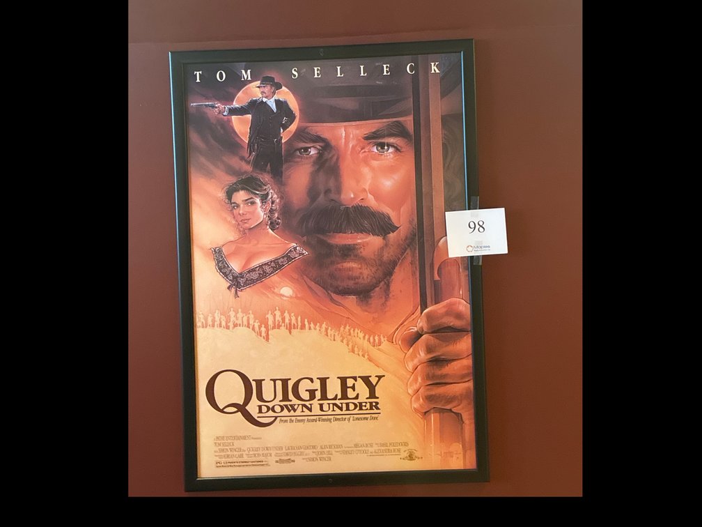 Quigley Down Under Framed Poster 29x42