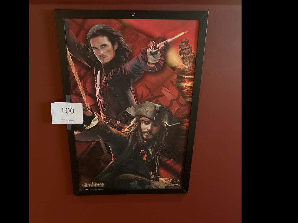 Pirates of the Caribbean at Worlds End Framed Poster  24x36