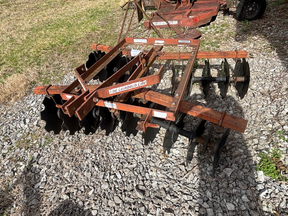 7’ Leinbach Line 3-point hitch disc harrow