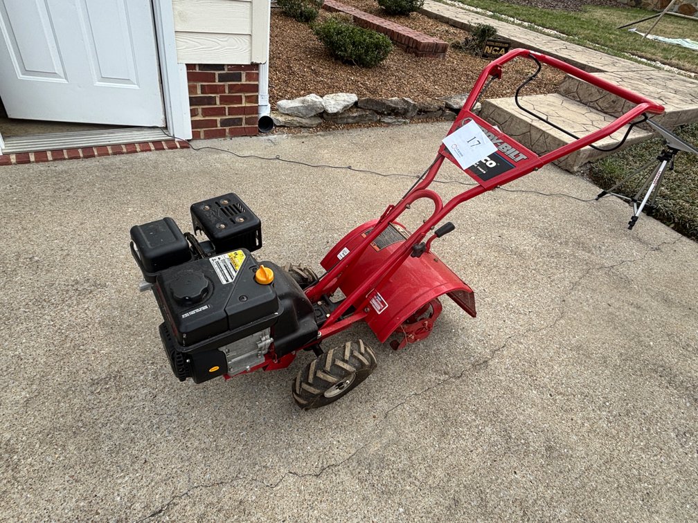 Troy Bilt OHV 208cc Rear Tine Tiller