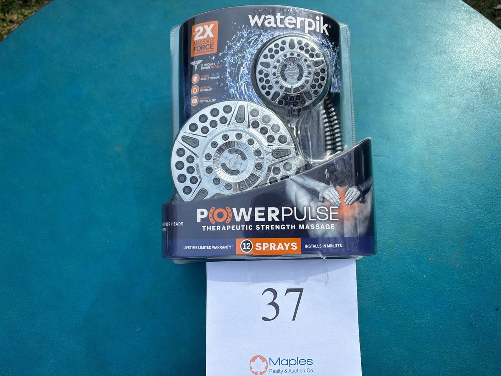 BRAND NEW THERAPEUTIC MASSAGE WATERPIK SHOWER HEADS
