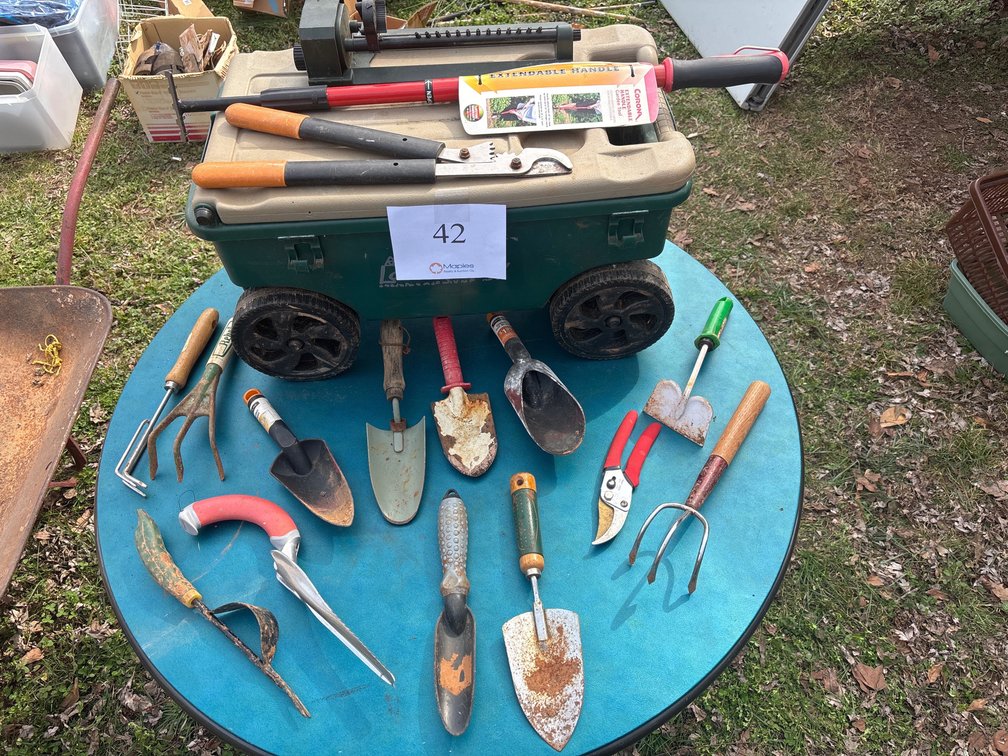 AMES YARD BUDDY, VARIOUS GARDENING TOOLS