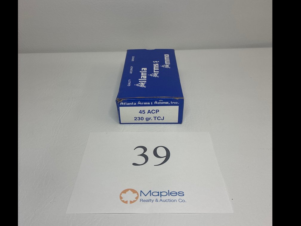 50 Rounds 45 Acp 230 Grain