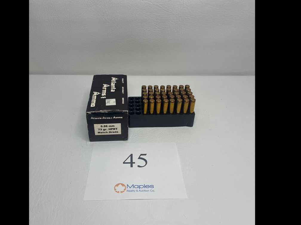 40 Rounds 5.56mm 73 Grain
