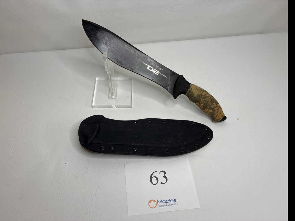 Kershaw Tool D2 Steel Machete