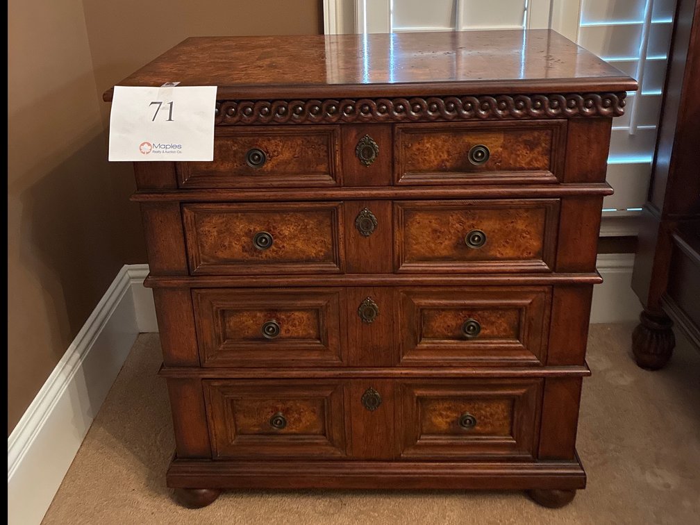 Mahogany Nightstand 29x18x30