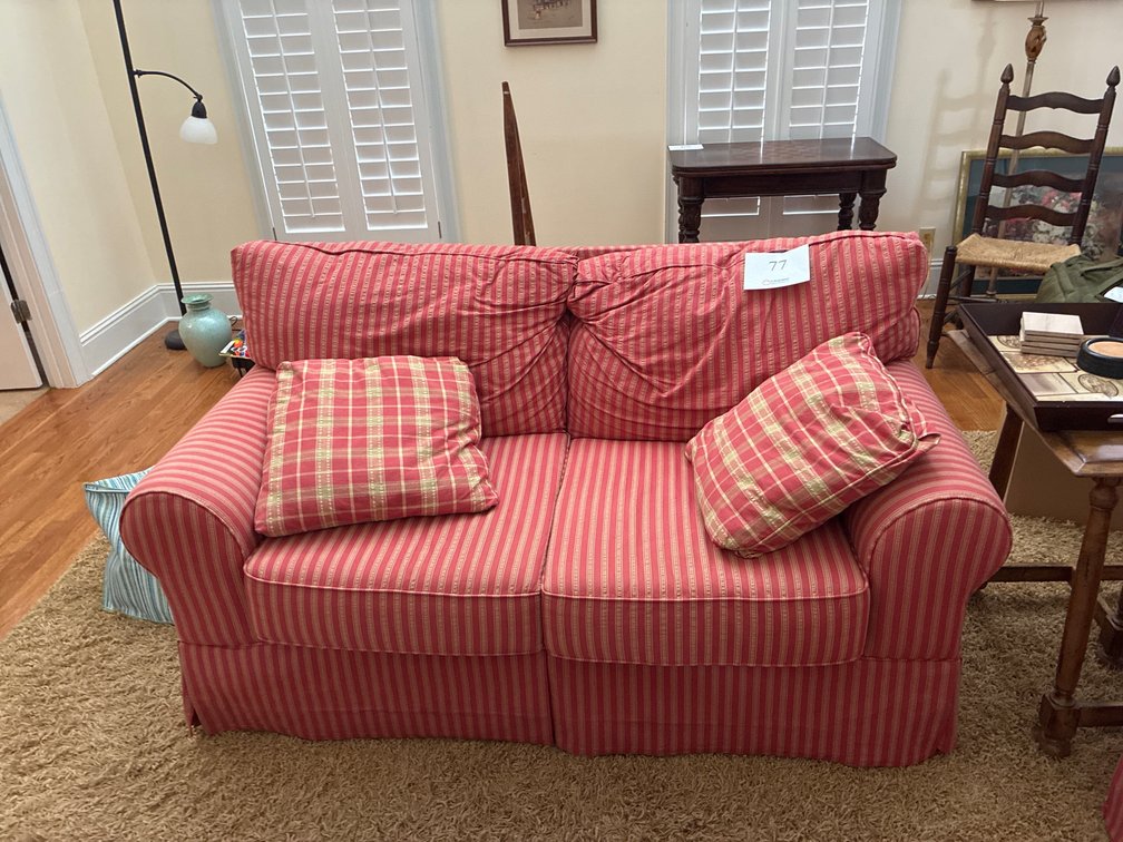 Smaller Plaid Couch 5 Feet
