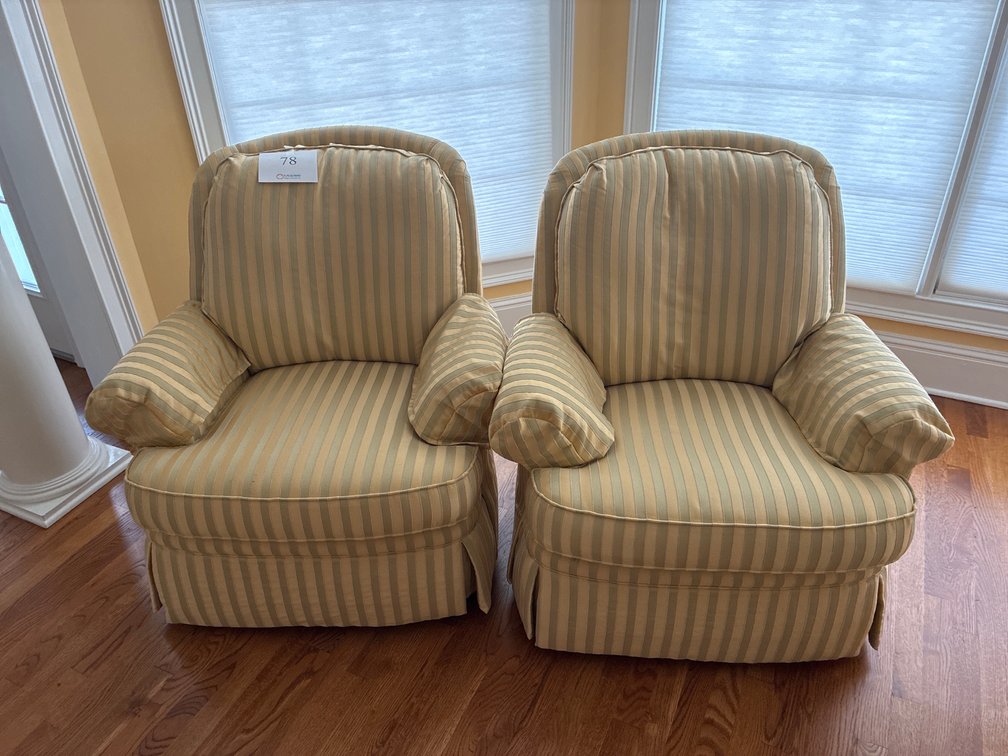Custom Rock and Swivel Chair from Sprintz