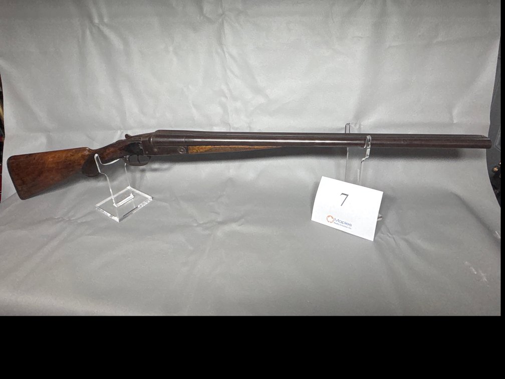 J Stevens A&T Co Double Barrel 12GA