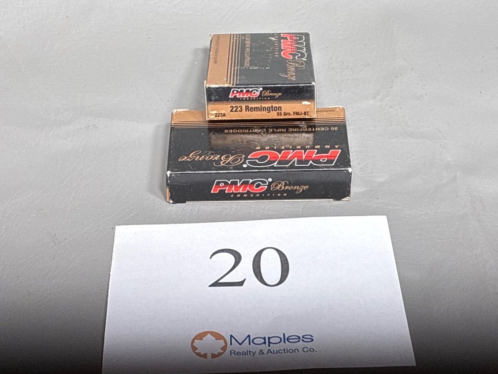 40x Rounds .223 Remington 55 Grain FMJ