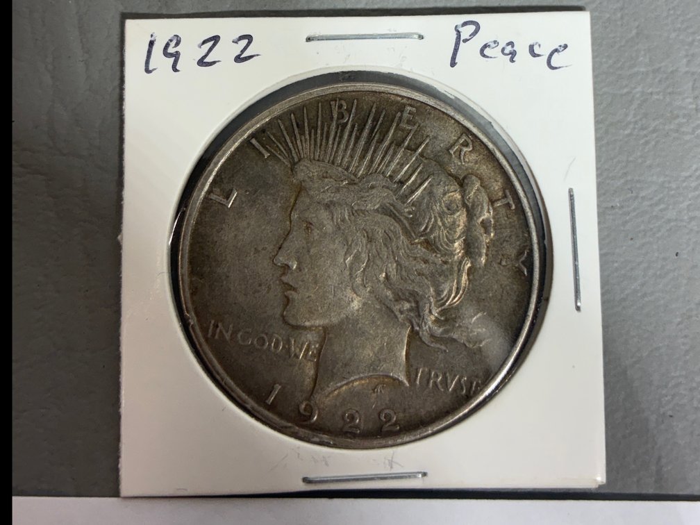 1922 Liberty Peace Silver Dollar