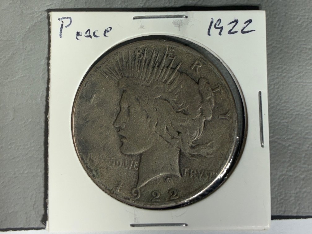 1922 Liberty Peace Silver Dollar