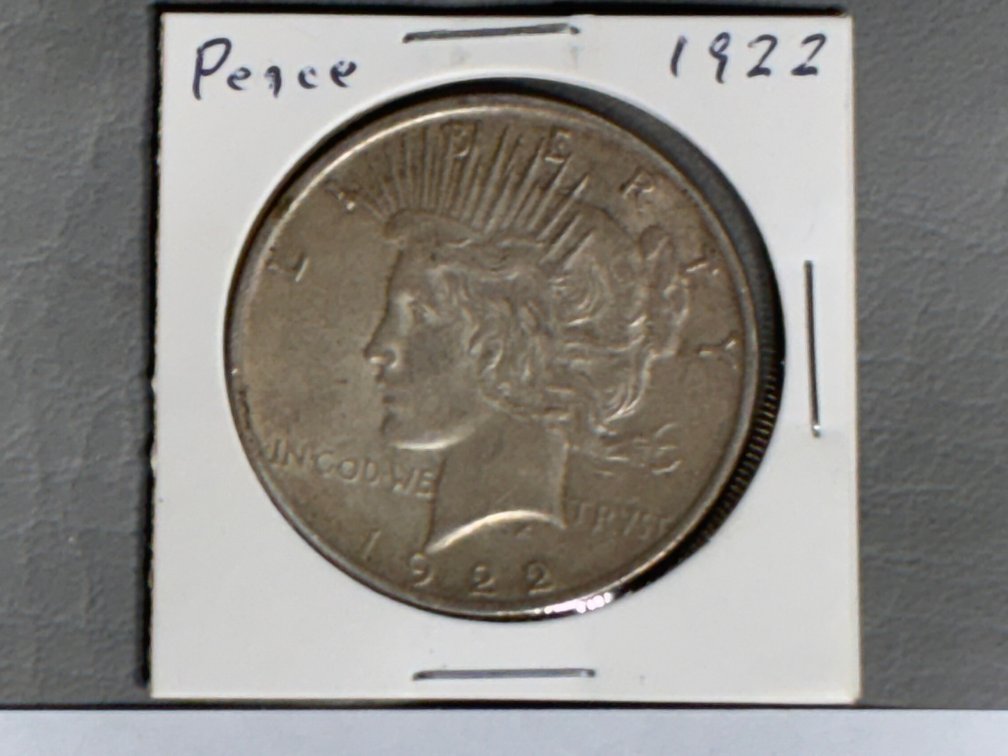 1922 Liberty Peace Silver Dollar