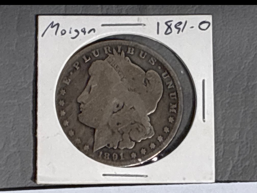 1891 Morgan Silver Dollar