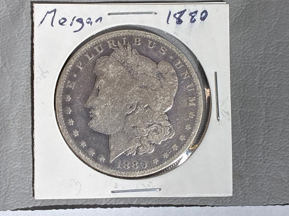 1880 Morgan Silver Dollar