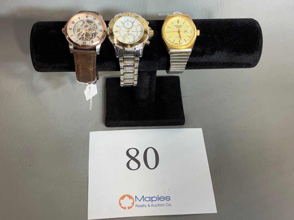Michael Koris, Kenneth Cole, Rivington Electra Watches