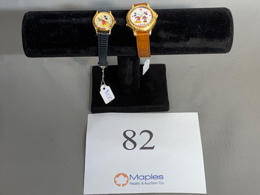 Mickey and Minnie Mouse Watches