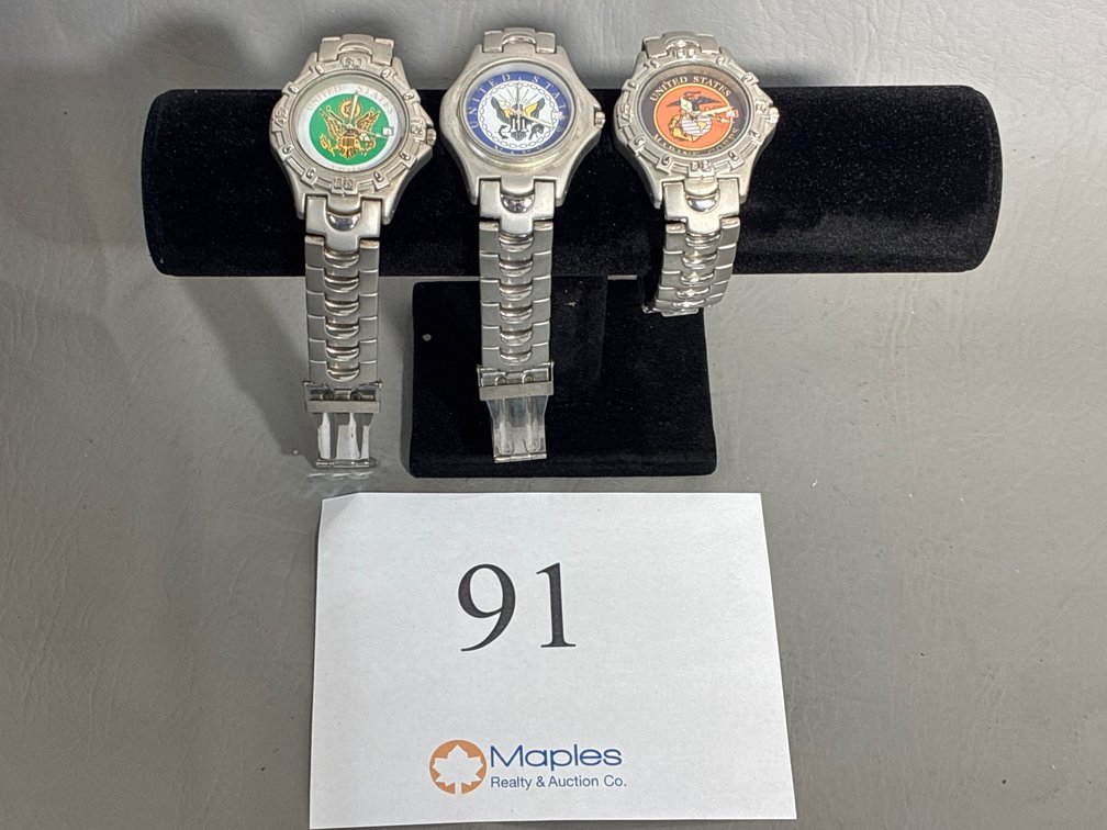 Navy, Army, Marine Corps Watches