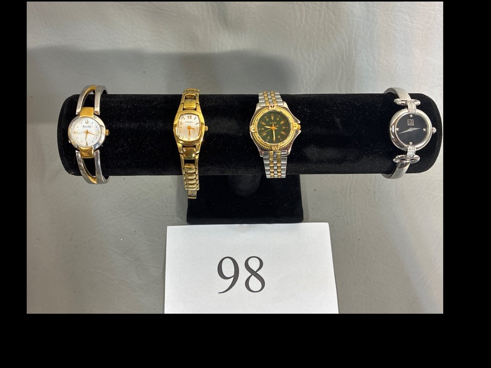 Guess, Fossil, Eso, Bulova Watches